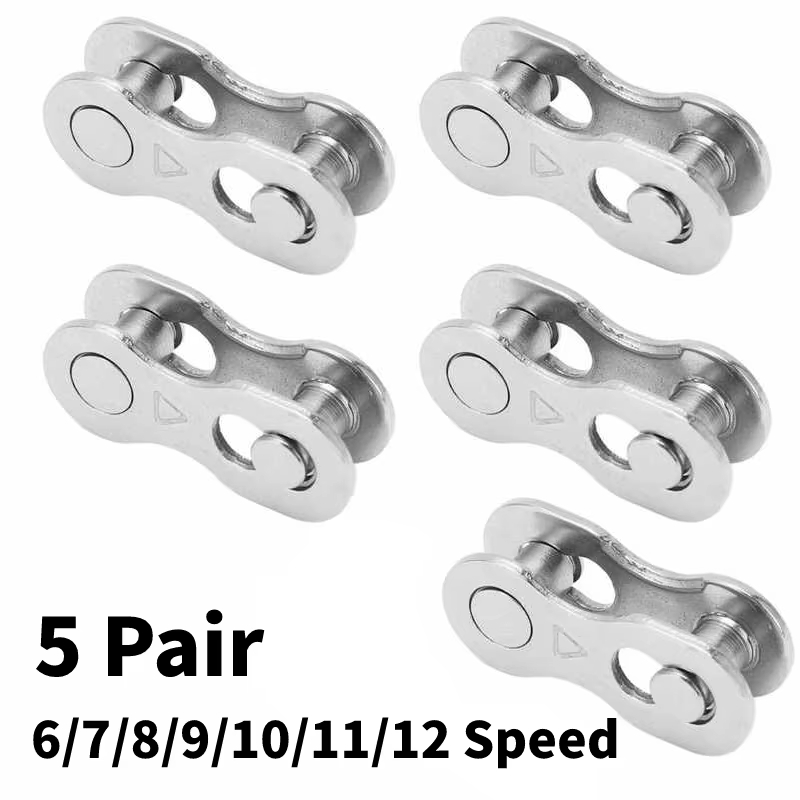 Chain Quick Link - 5 çift 1/6/7/8/9/10/11/12 Hız Bisiklet Zinciri