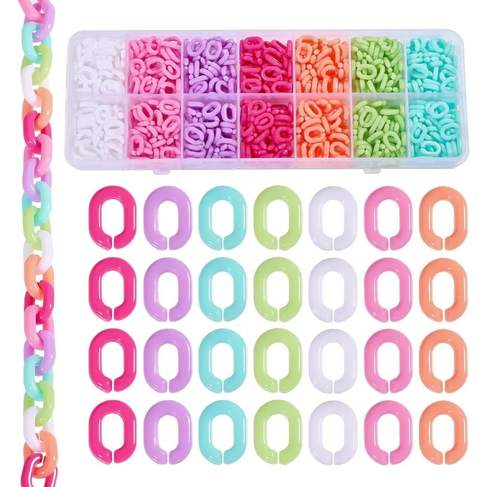 Chain Quick Link - 560 Adet 7 Renk Opak Akrilik