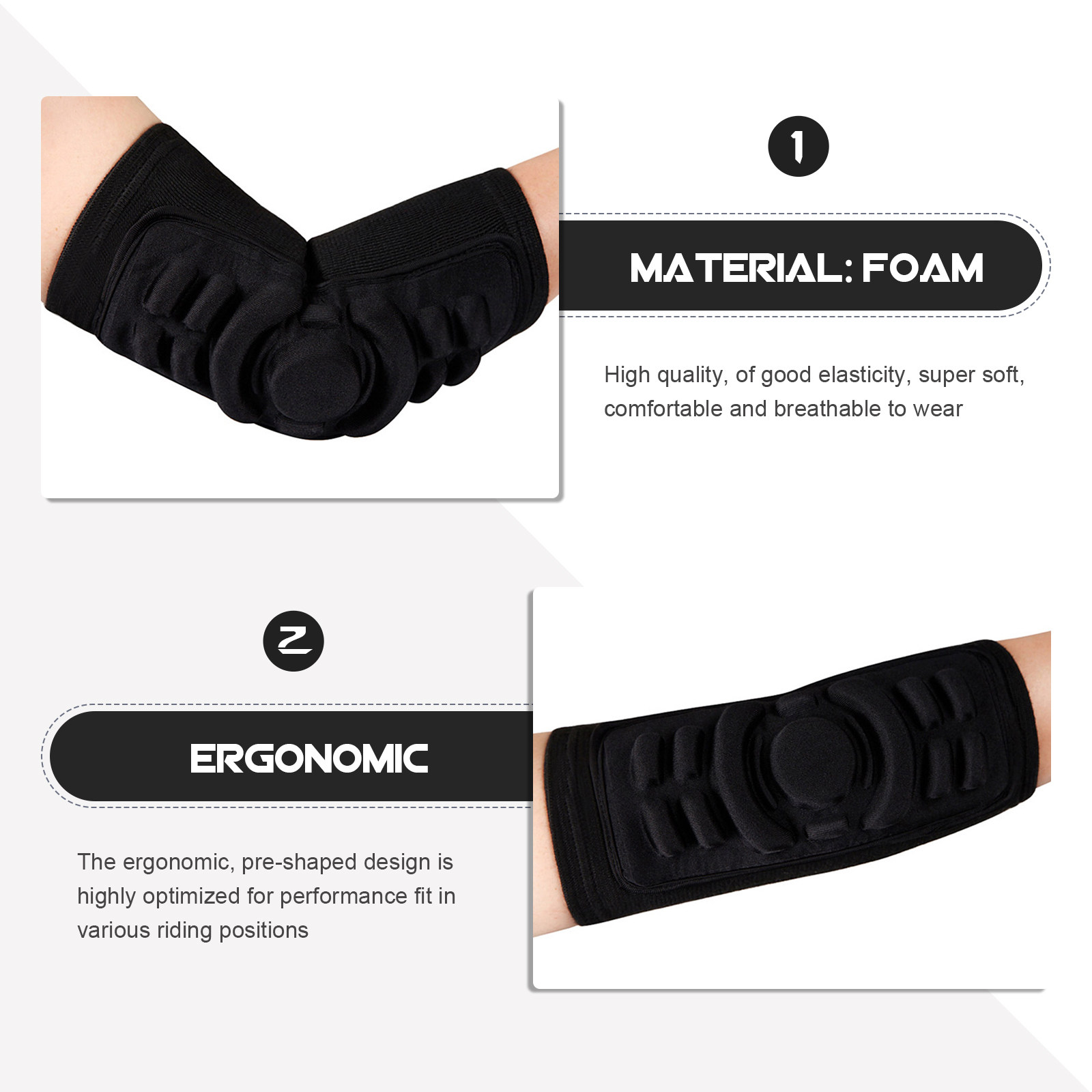Dağ Bisikleti, Kayak, Snowboar - Mountain Biking Elbow Pads incelemesi ve fiyatı